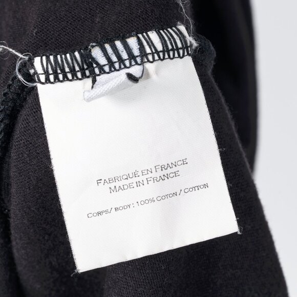 Balmain Black Cotton "#Balmain Army" Graphic Muscle Tank - Picture 9 of 10